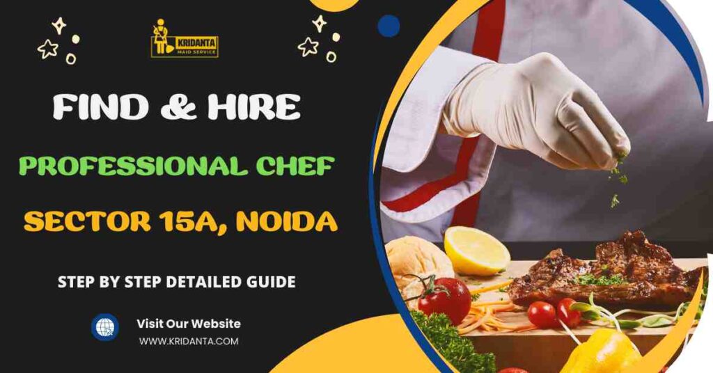 This image is about Find & Hire A Professional Chef in Sector 15A,Noida